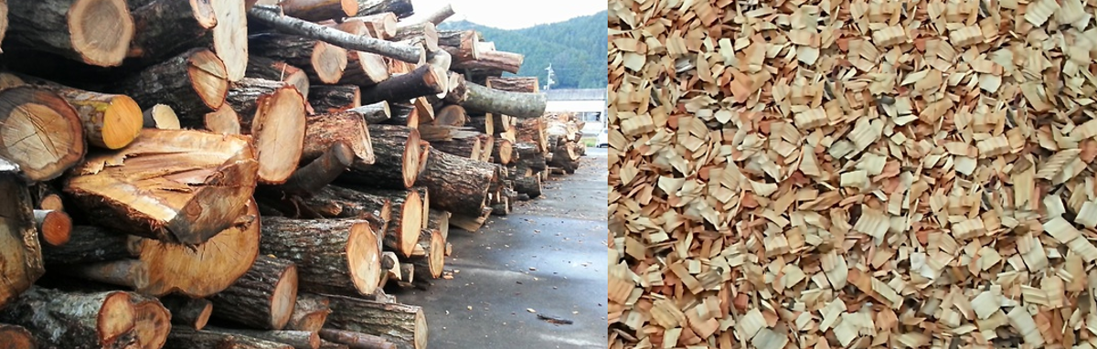 齋藤木材株式会社チップ工場風景画像